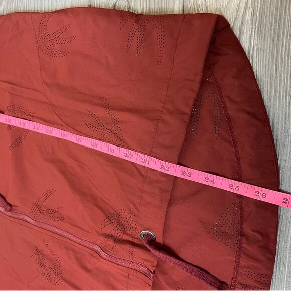 Nanette Lepore Play Ruched Swan Preforated Jacket sz L cinnamon - Picture 7 of 9